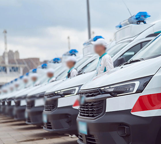 西乡县服务车队展示